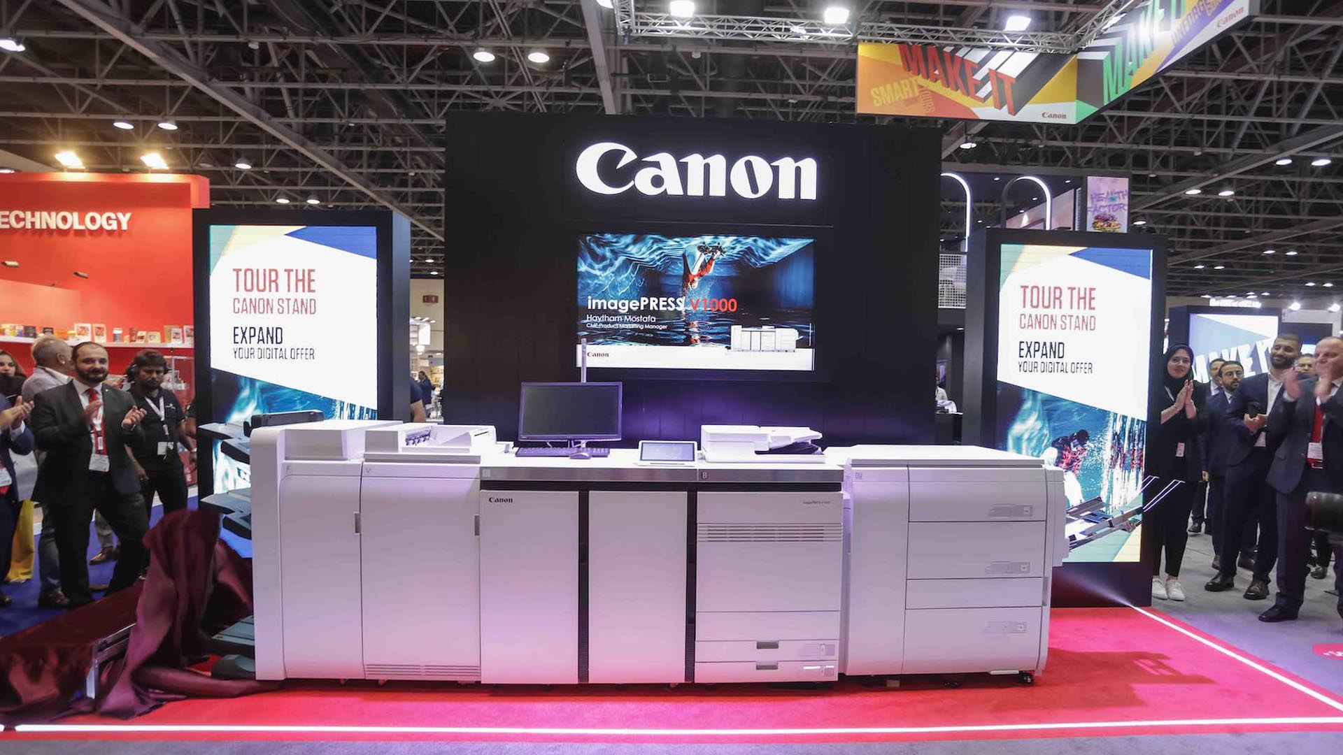 Canon successful concludes participation at GPP with launch of revolutionary imagePRESS v1000 and confirmation of news orders worth $2.5 