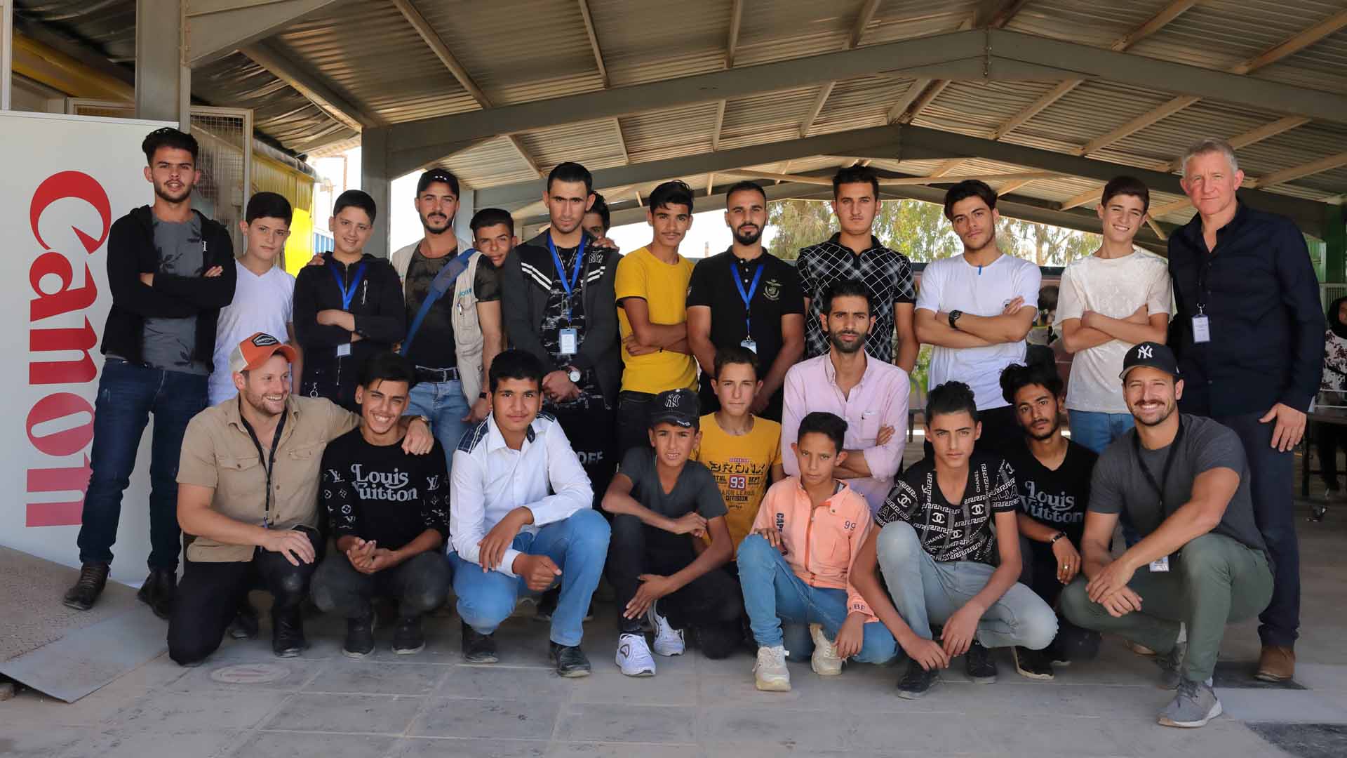 Canon inspires, educates and empowers local youth with 6 months of workshops in Za’atari refugee camp as part of its “Young People Pogramme”, in partnership with Lens on Life