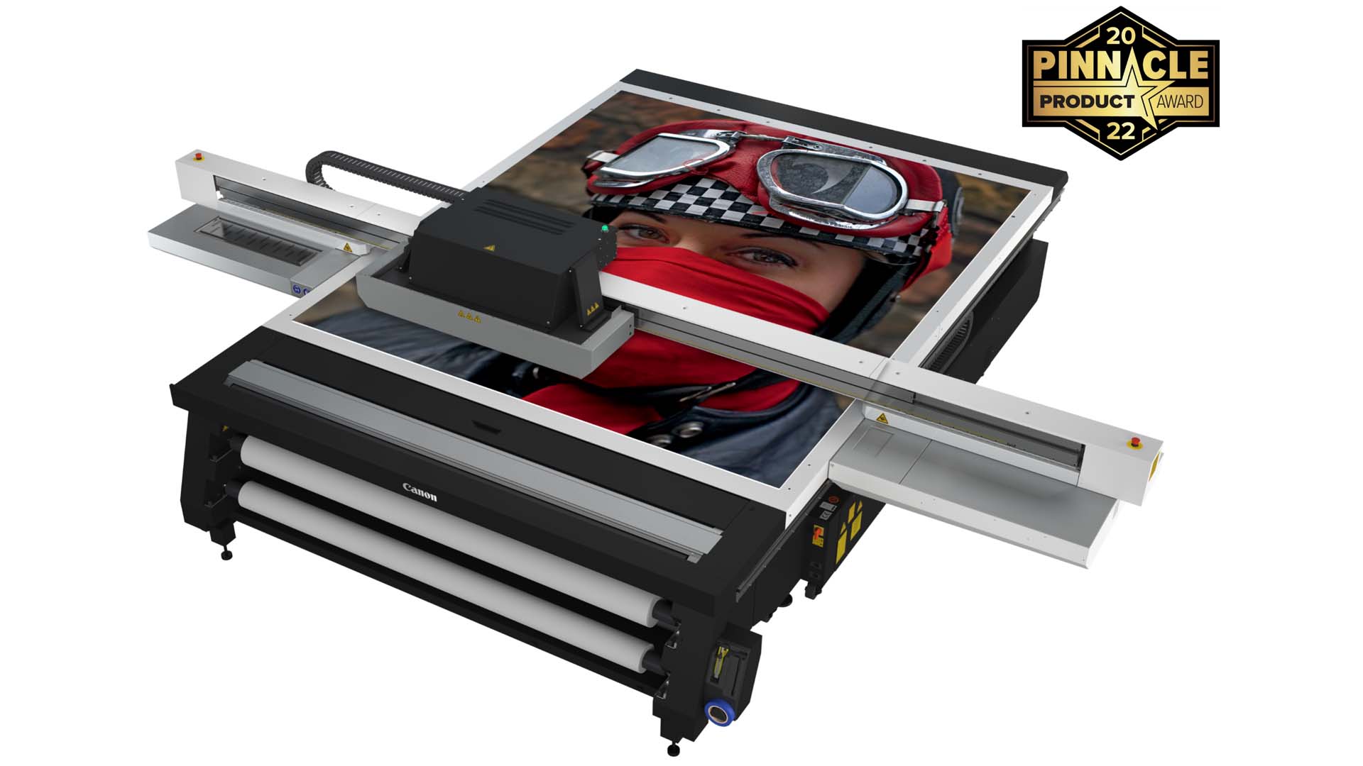 Four Pinnacle Awards for Canon Large Format Graphics Products and Technologies