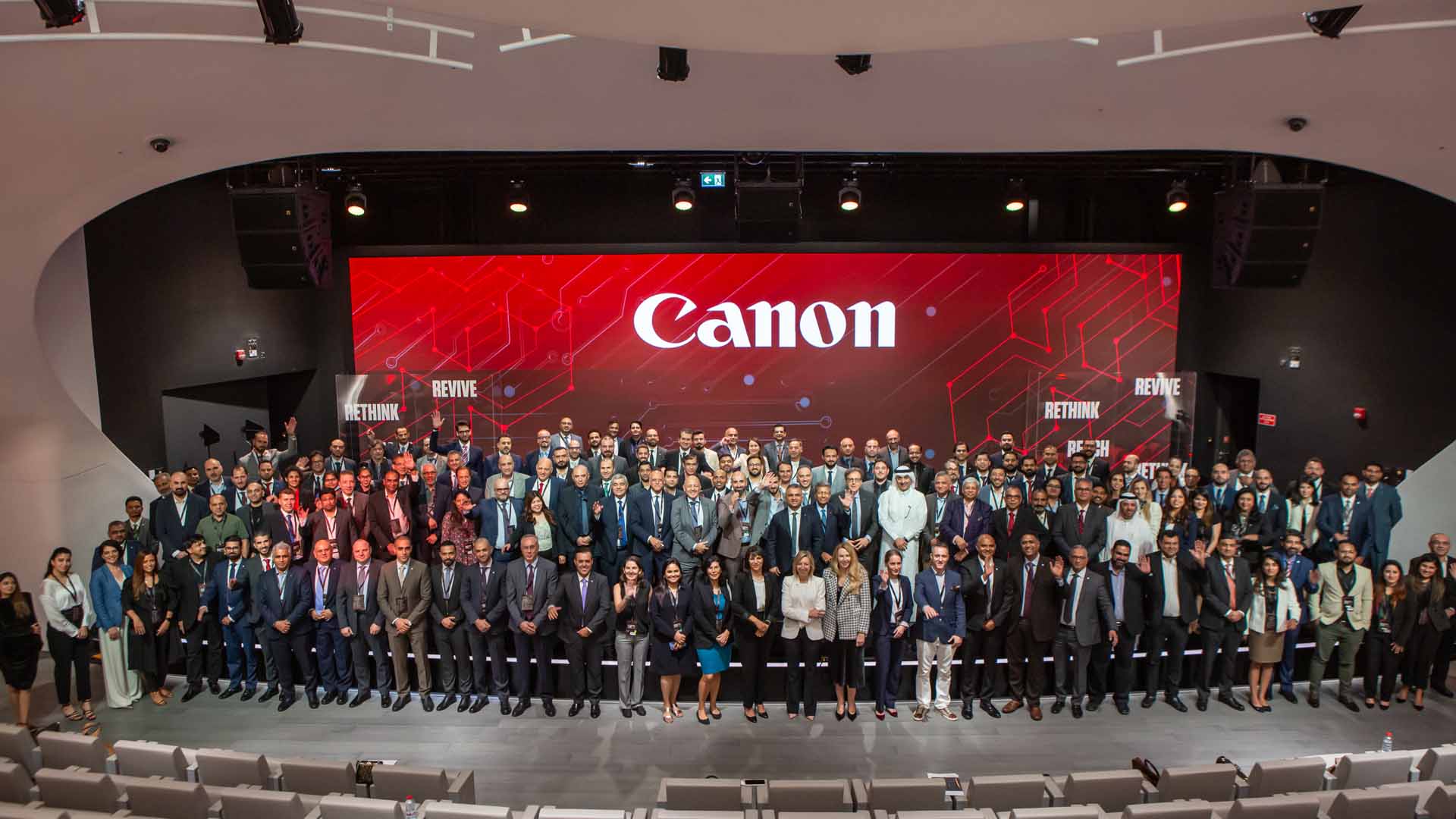 Canon Middle East and Turkey takes its regional partners on a journey into the future during its annual Partners’ Conference gathering